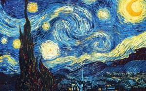 The Starry Night by Vincent Van Gogh